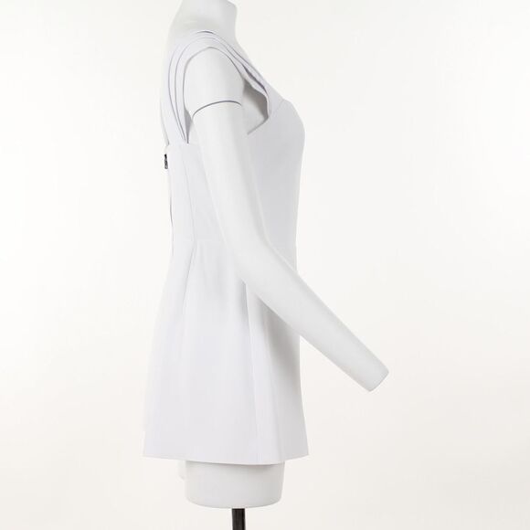 Alice + Olivia Iman Pleated Cap Sleeve Romper - Picture 5 of 5